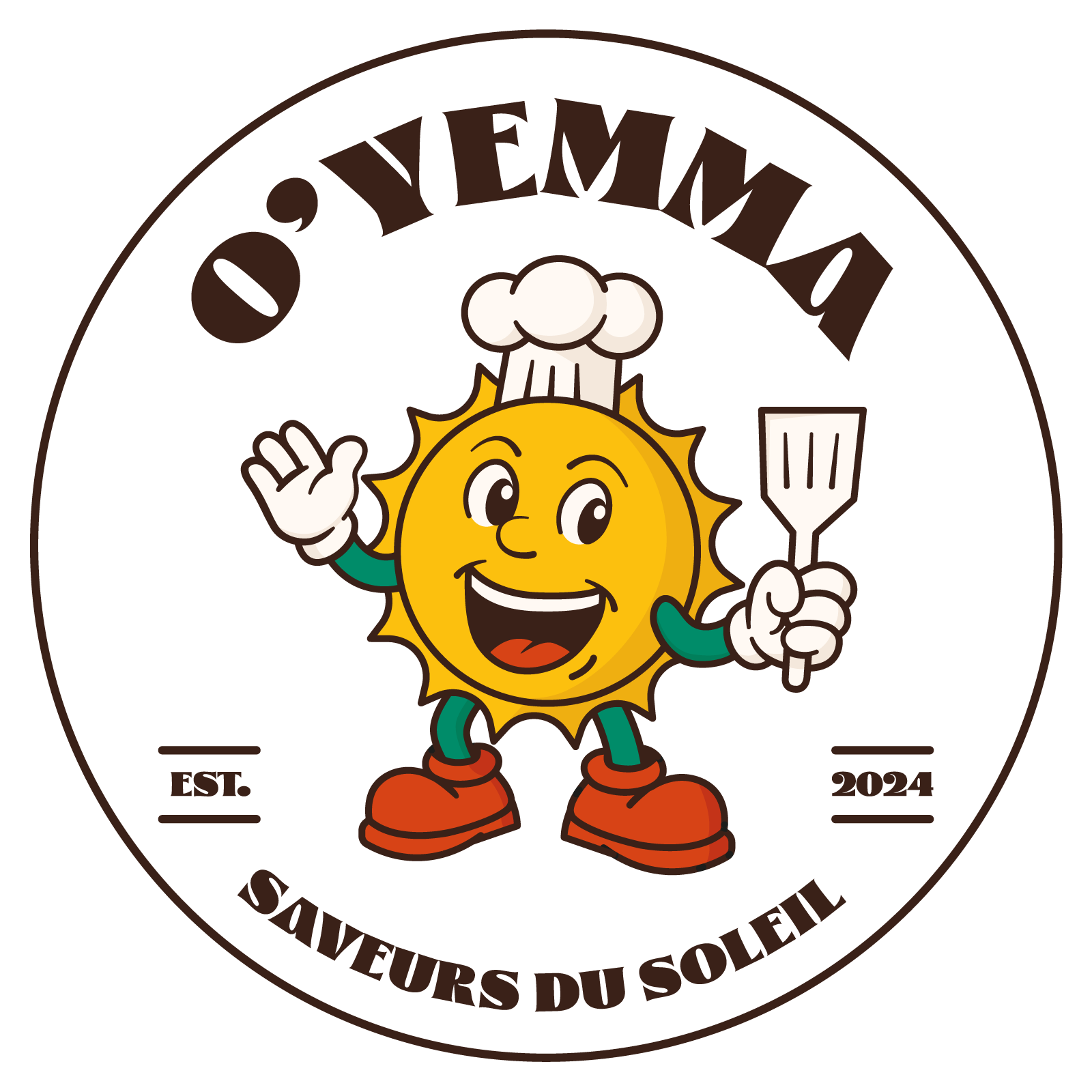 Logo officiel O’Yemma, Saveurs du soleil