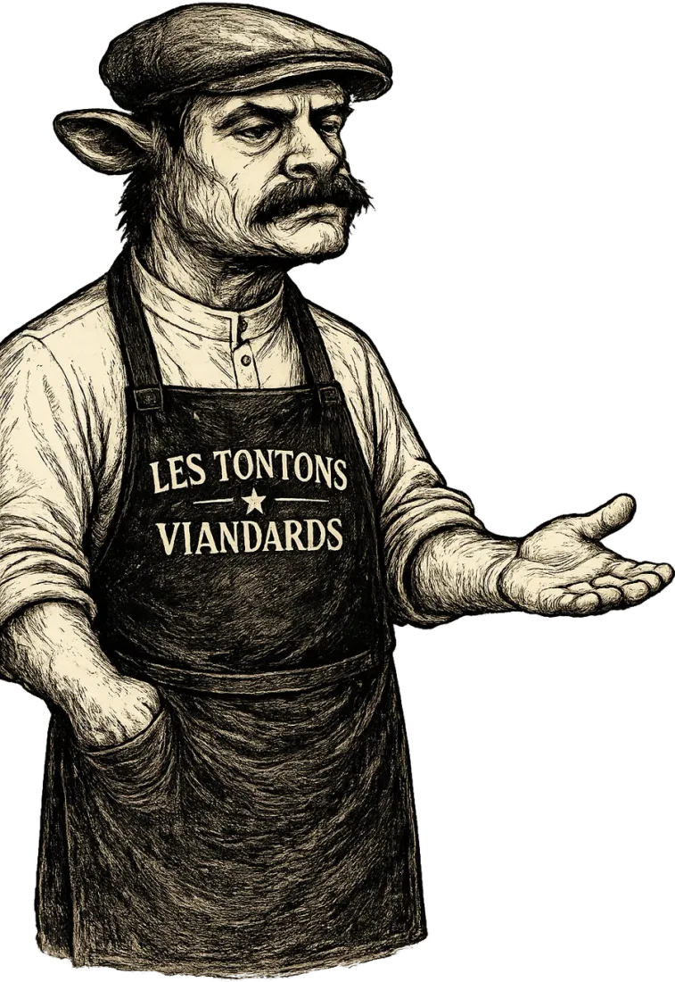 La mascotte des Tontons Viandards